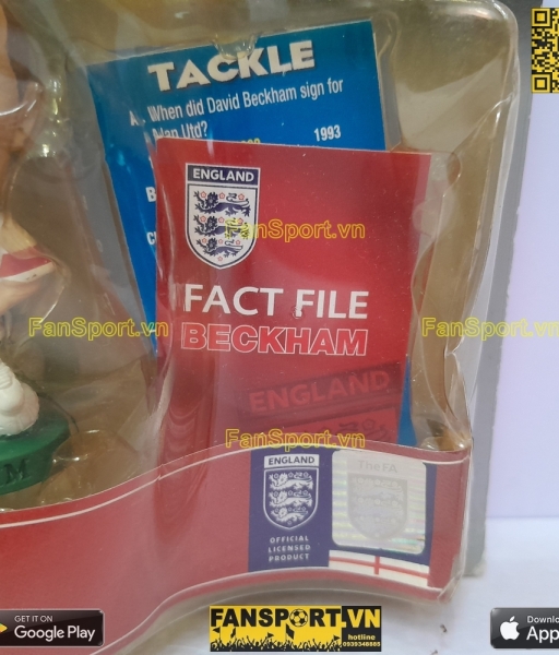 Tượng David Beckham 7 England 2005 2006 2007 home corinthian PR112