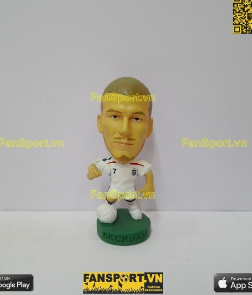 Tượng David Beckham 7 England 2007 2008 2008 home corinthian repaint