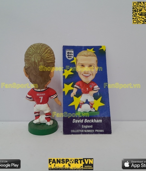 Tượng David Beckham 7 England 2002 2003 2004 away corinthian PRO985