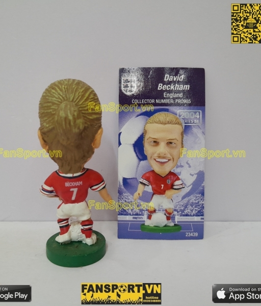 Tượng David Beckham 7 England 2002 2003 2004 away corinthian PRO985