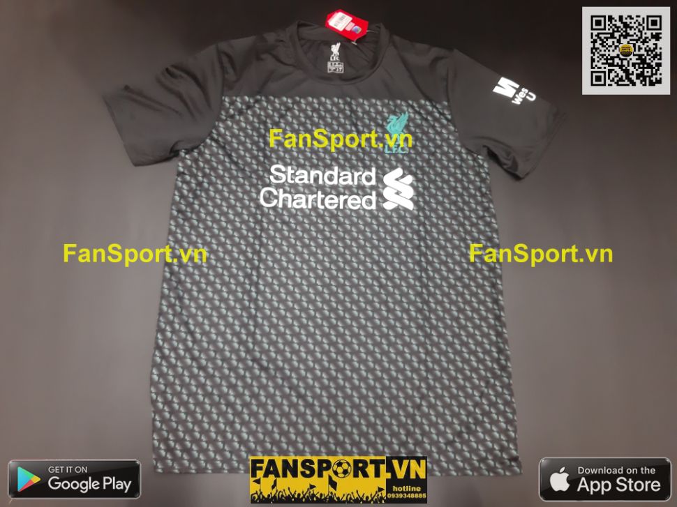 Áo đấu Liverpool 2019 2020 third black shirt jersey I1016