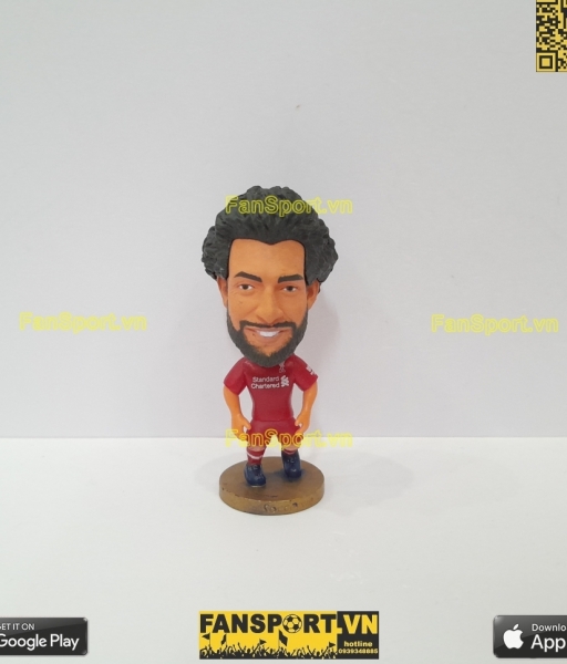 Tượng Mohamed Salah 11 Liverpool 2018 2019 home red soccerwe