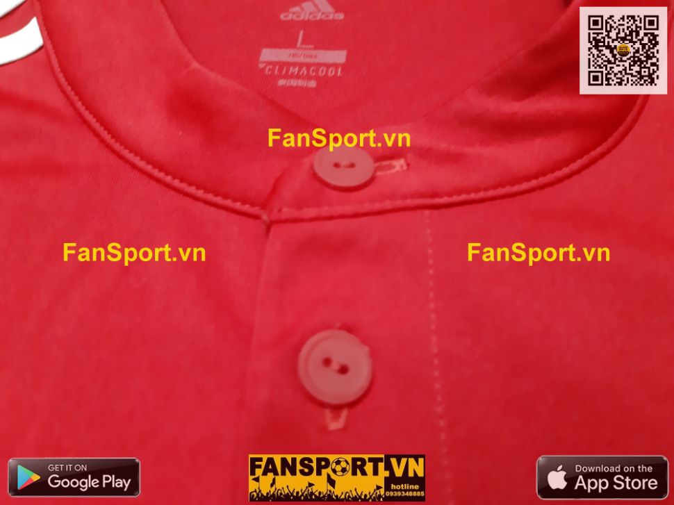 Áo đấu Manchester United 2017-2018 home shirt jersey red BS1214 Adidas