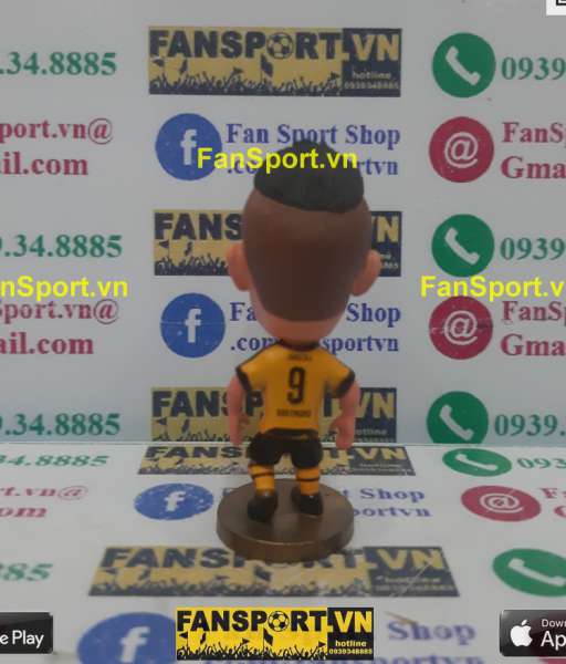Tượng Adnan Januzaj 9 Dortmund 2015 2016 home yellow soccerewe