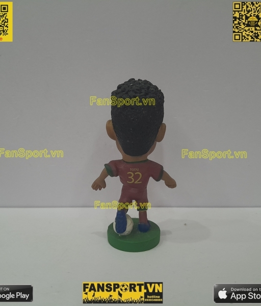 Tượng Luis Nani 32 Portugal 2006 2007 2008 home red corinthian PRO1741