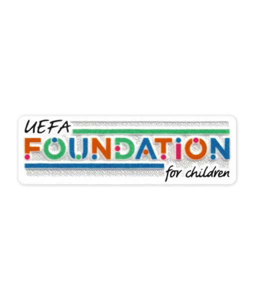 Patch Uefa Foundation for Children 2021-2024 badge replica