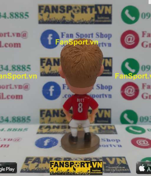 Tượng Nicky Butt 8 Manchester United 1997 1998 1999 2000 home soccerwe