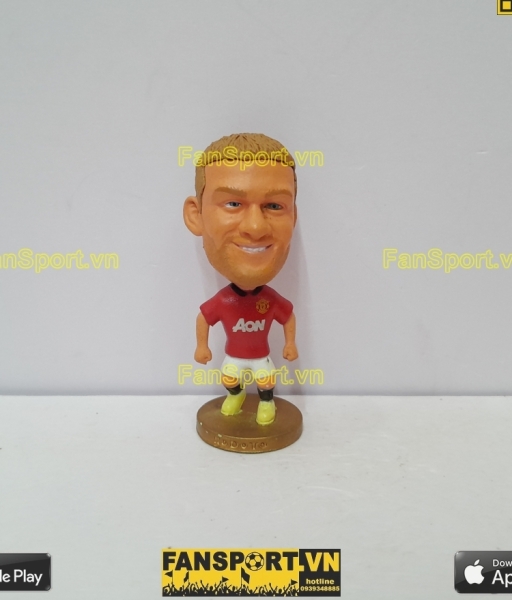 Tượng Wayne Rooney 10 Manchester United 2013-2014 home red kodoto