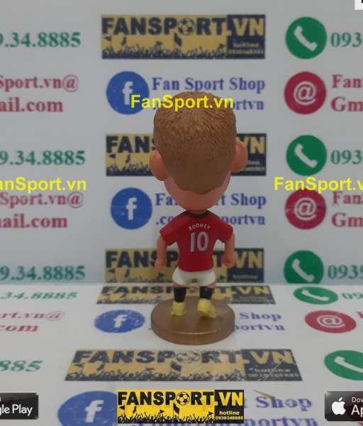 Tượng Wayne Rooney 10 Manchester United 2013-2014 home red kodoto