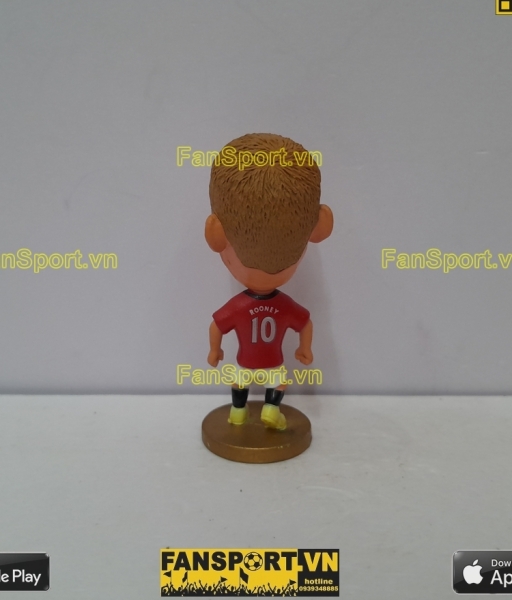 Tượng Wayne Rooney 10 Manchester United 2013-2014 home red kodoto