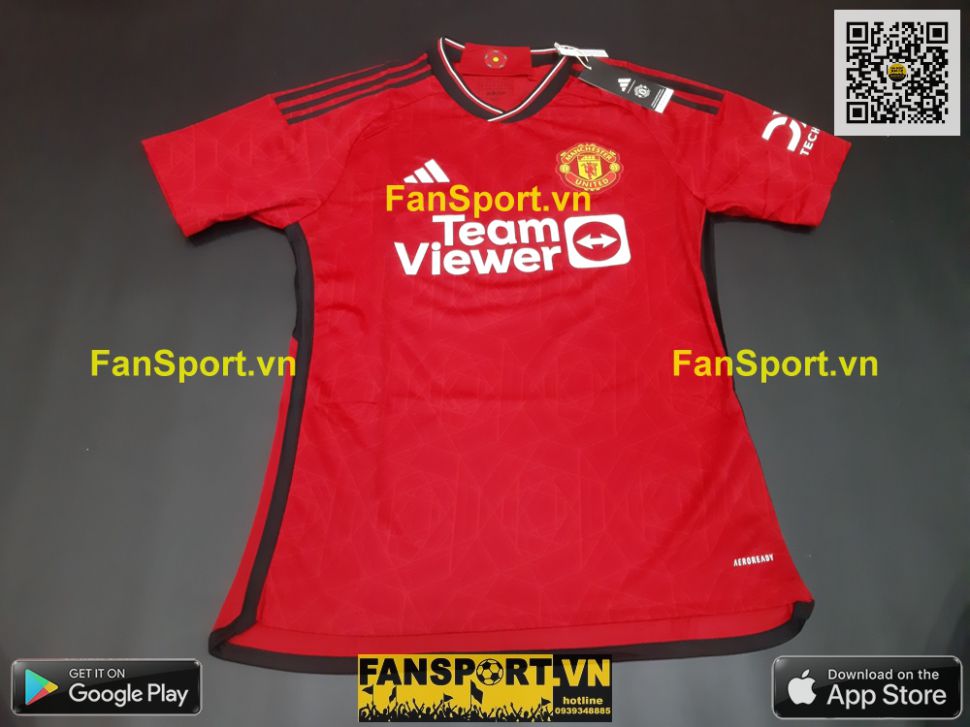 Áo Đấu Manchester United 2023-2024 Home Red Shirt Jersey Ip1726 Adidas |  Fansport.Vn
