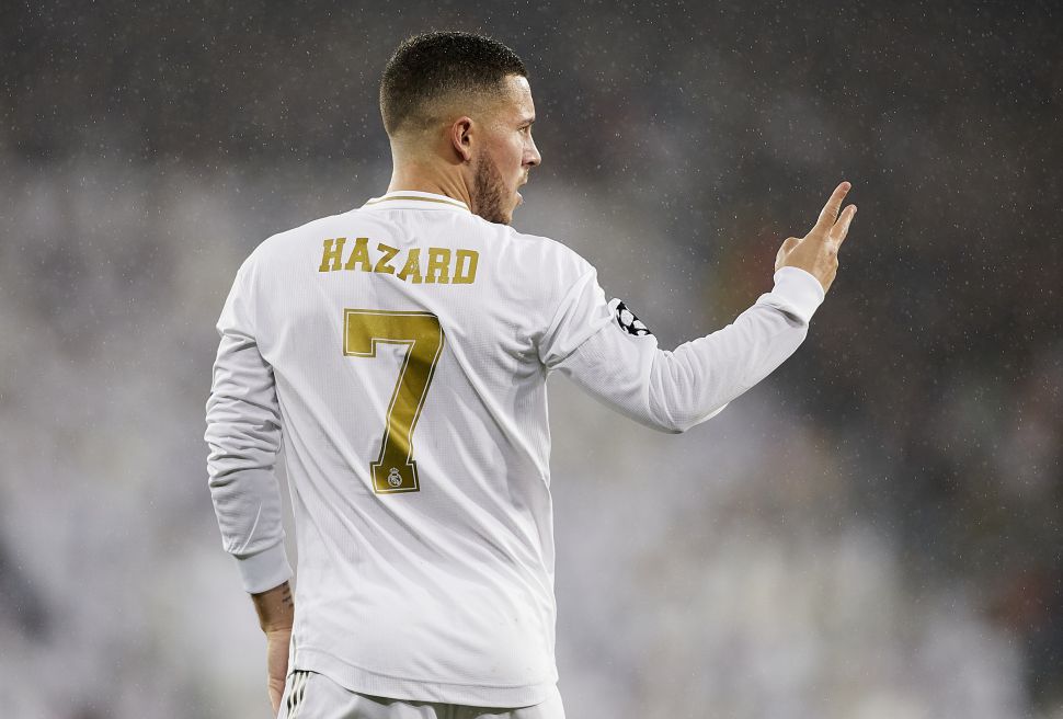 Áo Eden Hazard 7 Real Madrid 2019 2020 home shirt jersey white DW4436