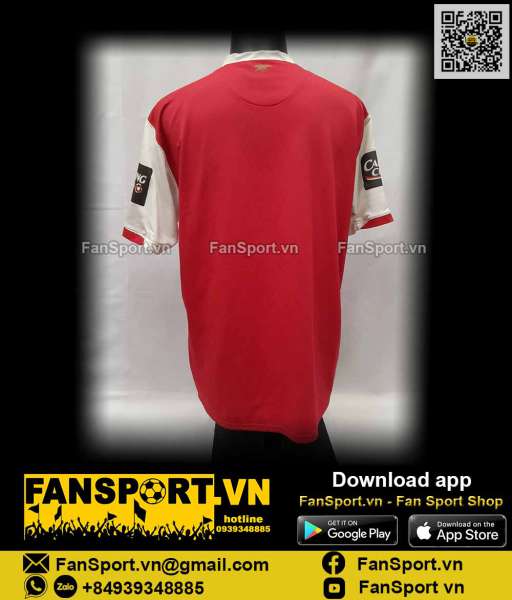 Áo Arsenal League Cup Final 2007 home shirt jersey red 146769 Nike