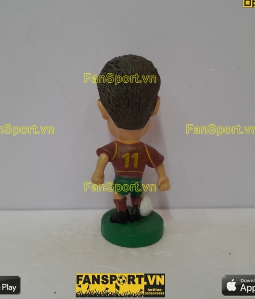 Tượng Ronaldo 11 Portugal 2002 2003 2004 home red PRO968 corinthian