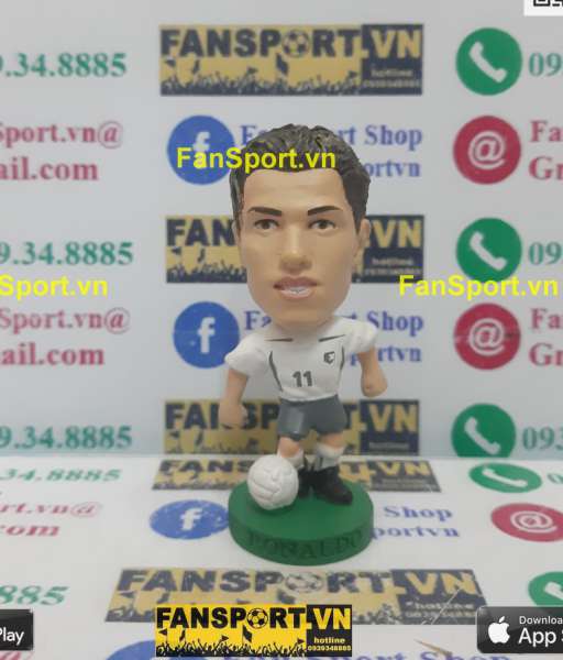 Tượng Ronaldo 11 Portugal 2002 2003 2004 away PRO959 corinthian white