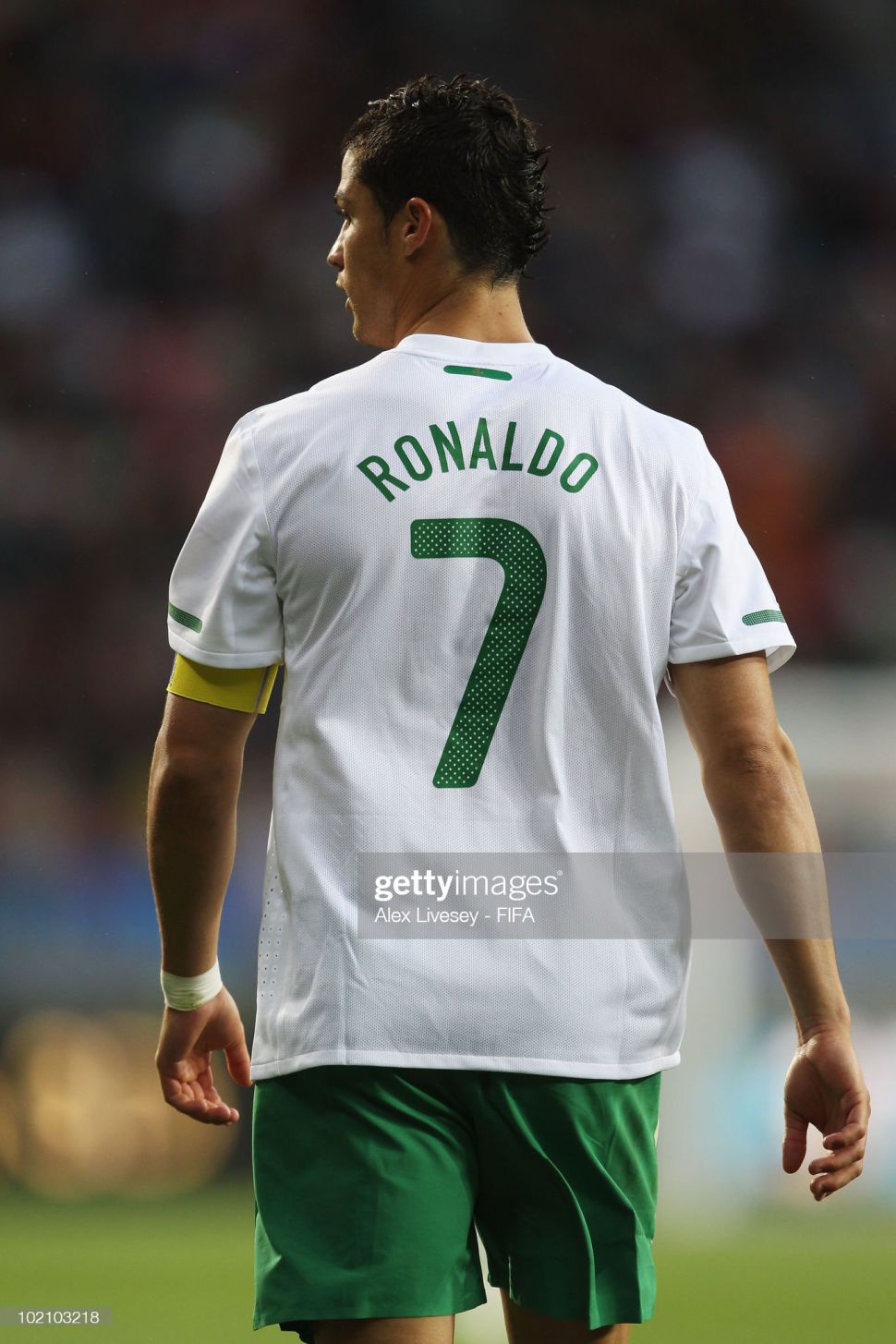 Áo đấu Ronaldo 7 Portugal 2010 2011 2012 away shirt jersey 376896 Nike