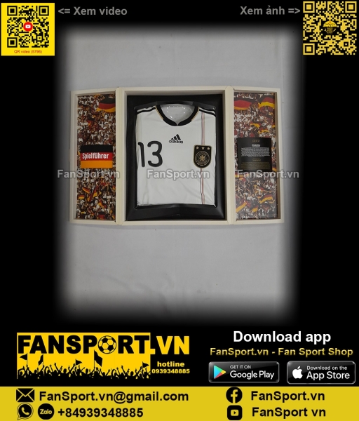 Box Germany 2010 2011 2012 Adidas Techfit home authentic shirt P41480