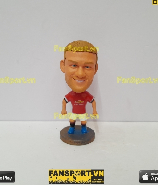 Tượng Wayne Rooney 10 Manchester United 2014-2015 home red kodoto