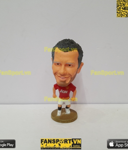 Tượng Ryan Giggs 11 Manchester United 2013-2014 home red kodoto