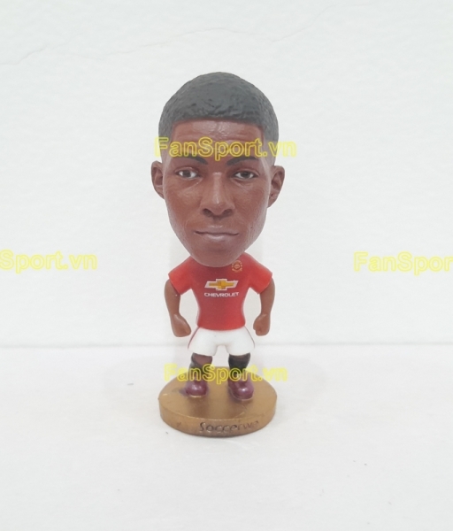 Tượng Marcus Rashford 19 Manchester United 2016 2017 home red soccerwe
