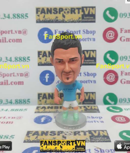 Tượng David Villa 7 New York City FC 2014-2015 home blue kodoto