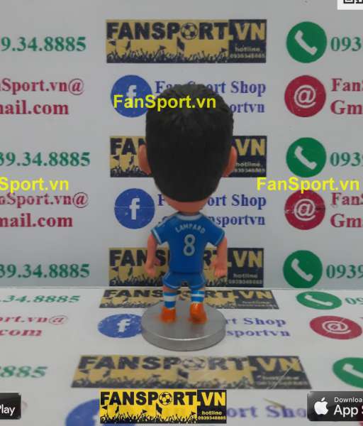 Tượng Frank Lampard 8 Chelsea 2013-2014 home blue kodoto