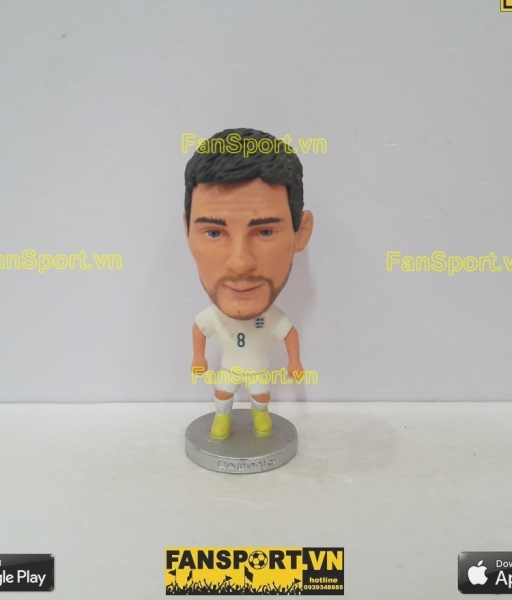 Tượng Frank Lampard 8 England 2014-2015-2016 home white kodoto