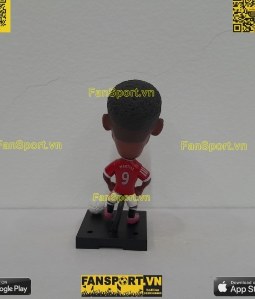 Tượng Anthony Martial 9 Manchester United 2015 2016 home soccerwe plus