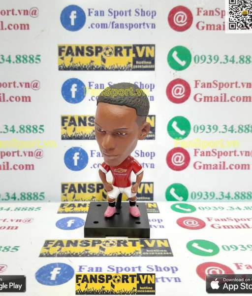 Tượng Anthony Martial 9 Manchester United 2015 2016 home soccerwe plus