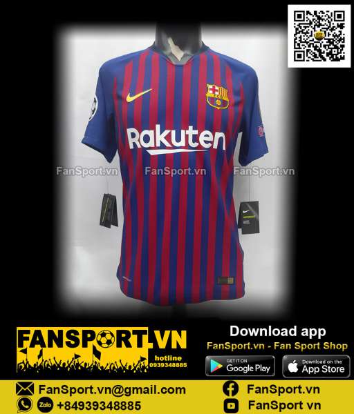Áo Messi Barcelona 2008-2009 home shirt jersey authentic player 894417