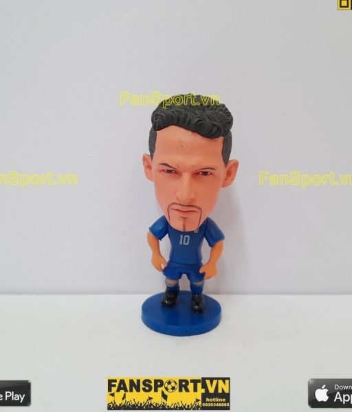 Tượng Roberto Baggio 10 Italy Iltaia 1993 1994 home blue soccerwe