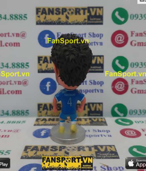 Tượng Cesc Fabregas 4 Chelsea 2015-2016 home blue kodoto
