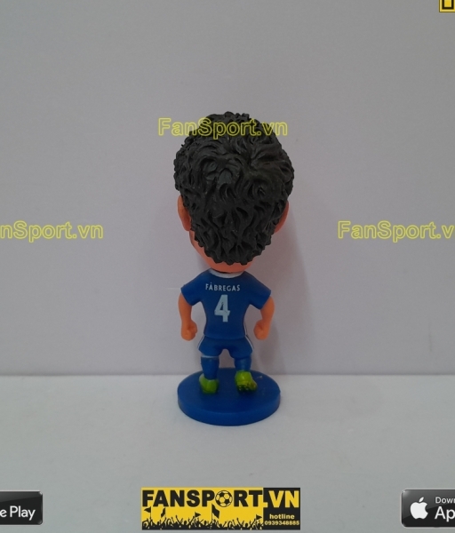 Tượng Cesc Fabregas 4 Chelsea 2016-2017 home blue soccerwe