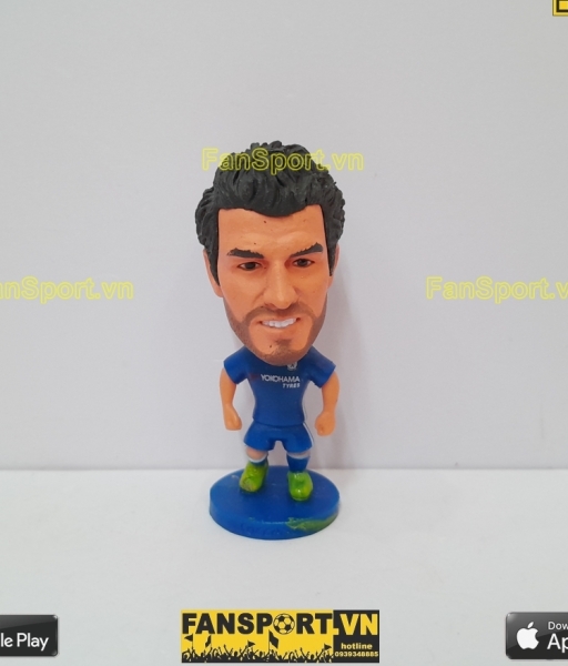 Tượng Cesc Fabregas 4 Chelsea 2016-2017 home blue soccerwe