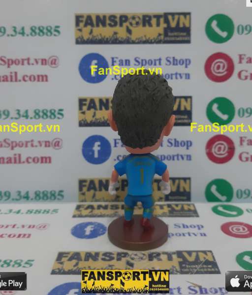 Tượng Iker Casilla 1 Spain 2014-2015 goalkeeper GK blue kodoto