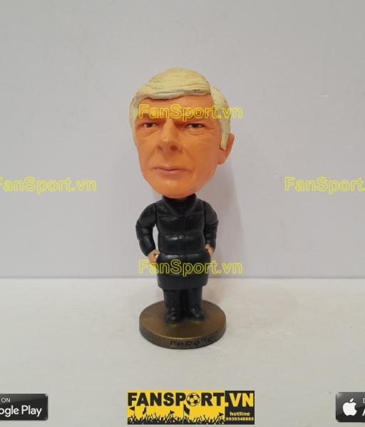 Tượng Arsene Wenger Arsenal manager coach black jacket kodoto
