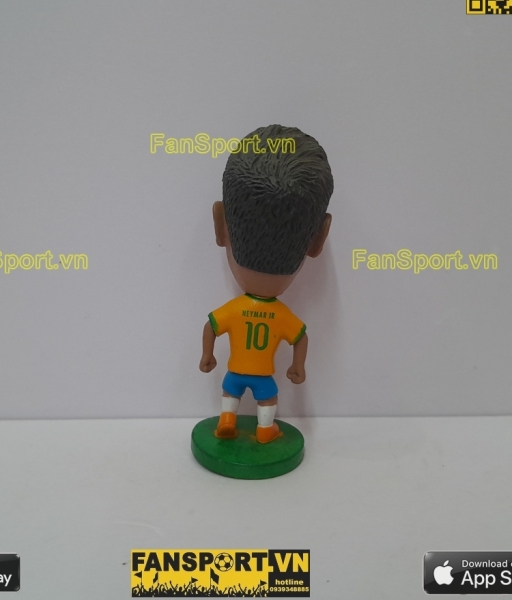 Tượng Neymar 10 Brazil 2014 2015 2016 home yellow kodoto