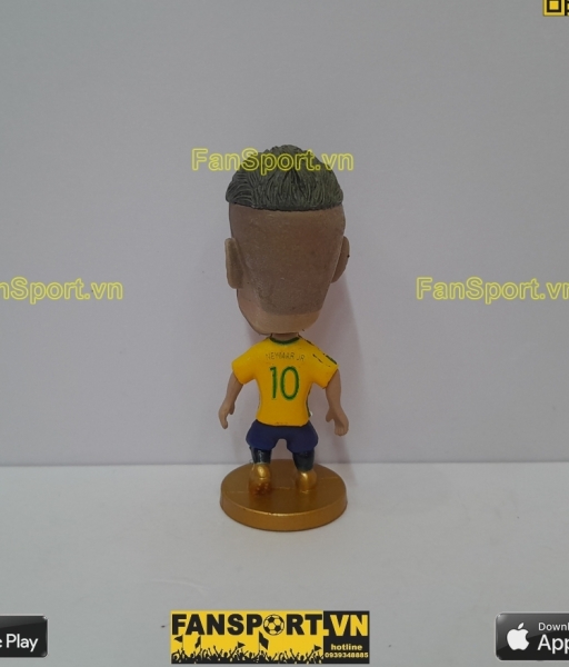 Tượng Neymar 10 Brazil 2016 2017 home yellow soccerwe