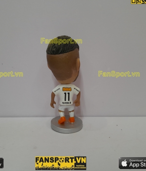 Tượng Neymar 11 Santos 2011-2012 home white kodoto