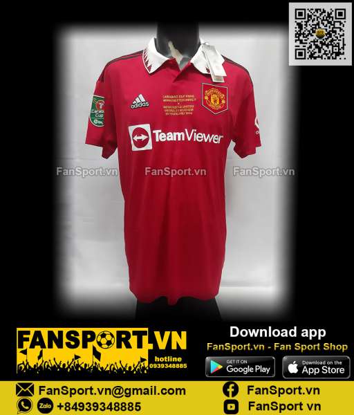 Áo Manchester United Carabao Cup Final 2023 2022 shirt jersey H13881
