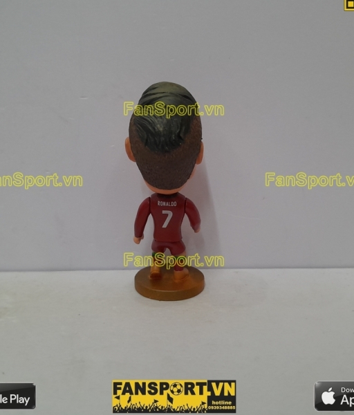 Tượng Cristiano Ronaldo 7 Portugal 2012 2013 2014 home long red kodoto