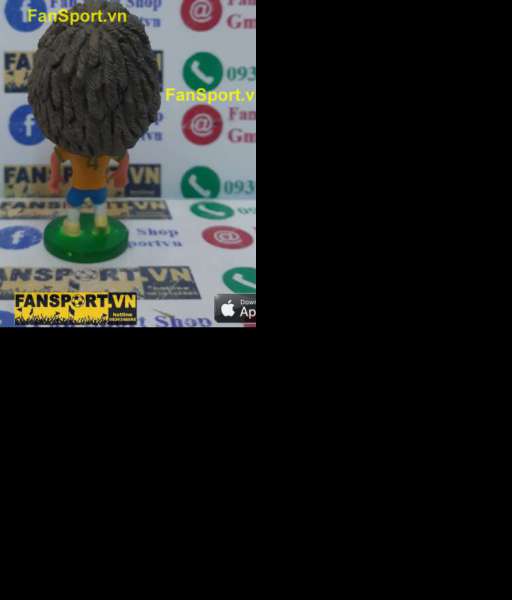 Tượng David Luiz 4 Brazil 2014 2015 2016 home yellow kodoto