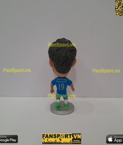 Tượng Diego Costa 19 Chelsea 2014 2015 home blue kodoto