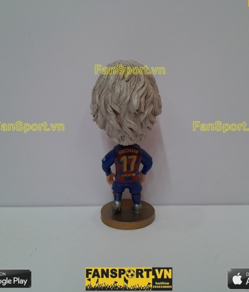 Tượng Antoine Griezmann 17 Barcelona 2019 2020 home red blue soccerwe