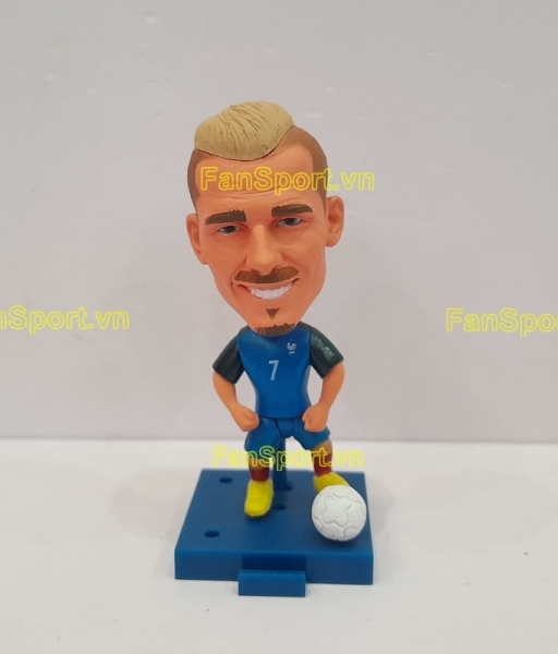 Tượng Griezmann 7 France 2016 2017 2018 home blue soccerwe plus