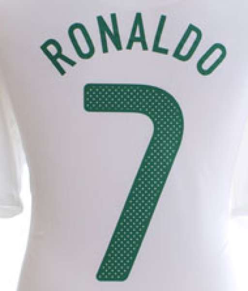 Nameset Ronaldo 7 Portugal 2010 2011 2012 away official Bồ Đào Nha