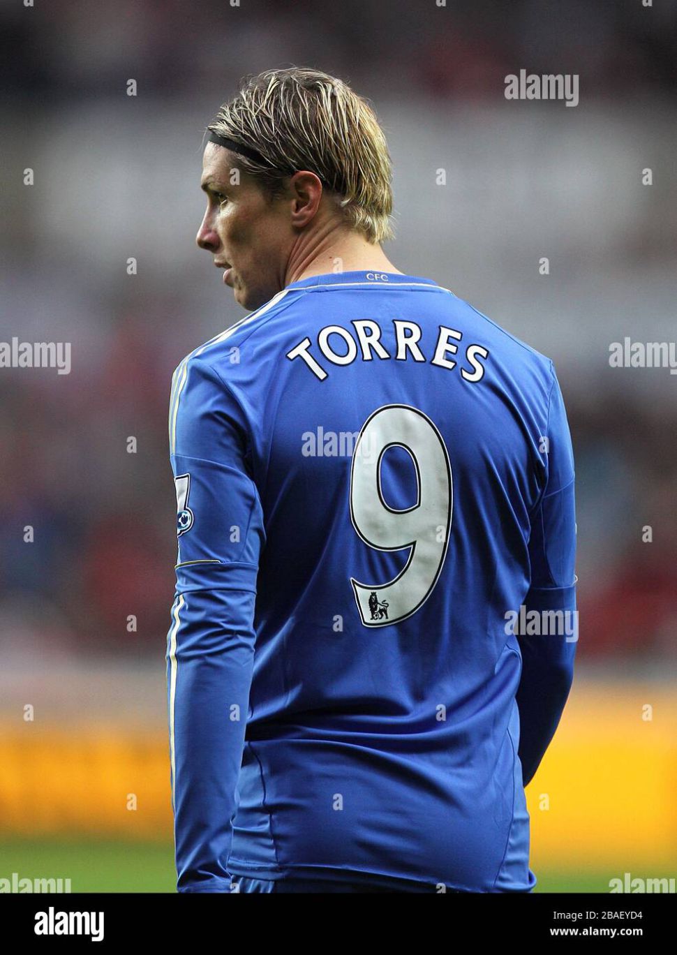 Nameset Torres 9 Liverpool Chelsea Premier League 2007-2013 white