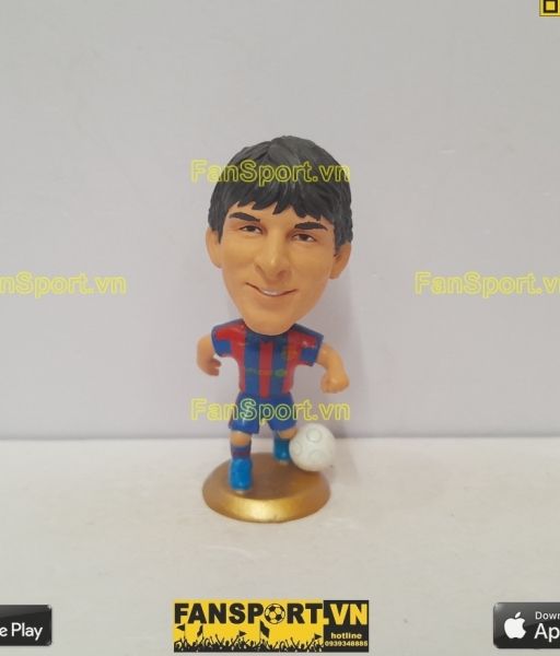 Tượng Lionel Messi 10 Barcelona 2009 2010 home red blue kodoto figure