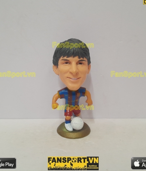 Tượng Lionel Messi 10 Barcelona 2010 2011 home red blue kodoto figure