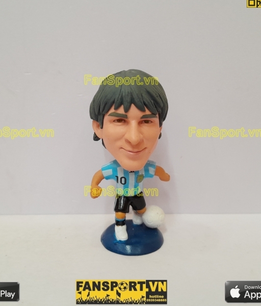 Tượng Lionel Messi 10 Argentina 2010 2011 home blue white kodoto